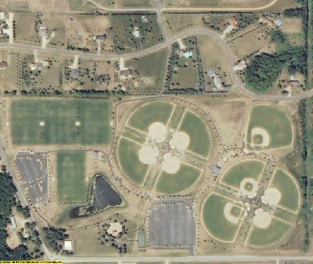 Dakota County, MN aerial photography detail