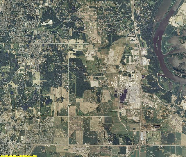 Dakota County, Minnesota aerial photography
