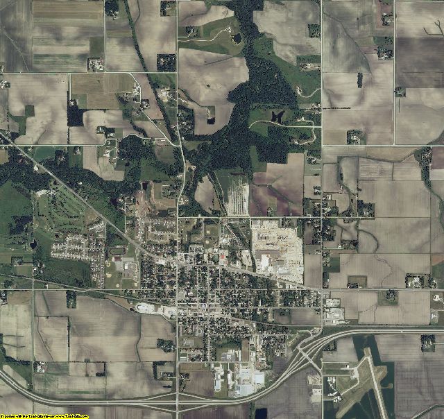 Dodge County, Minnesota aerial photography