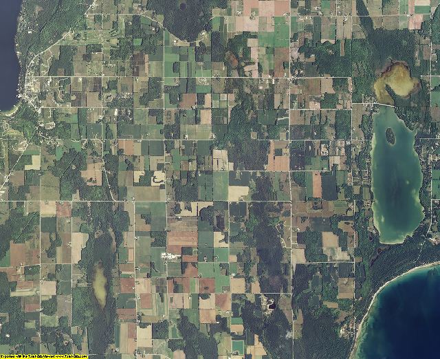 Door County, Wisconsin aerial photography