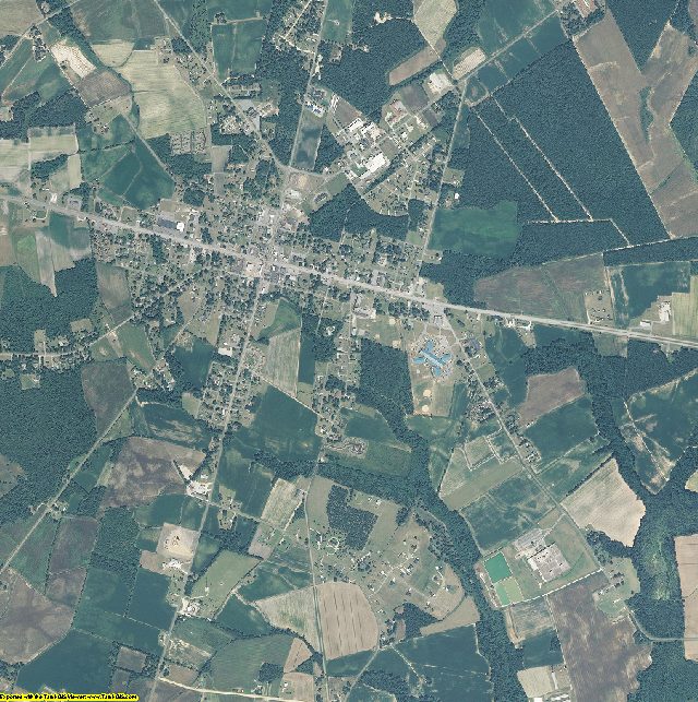 Duplin County, North Carolina aerial photography