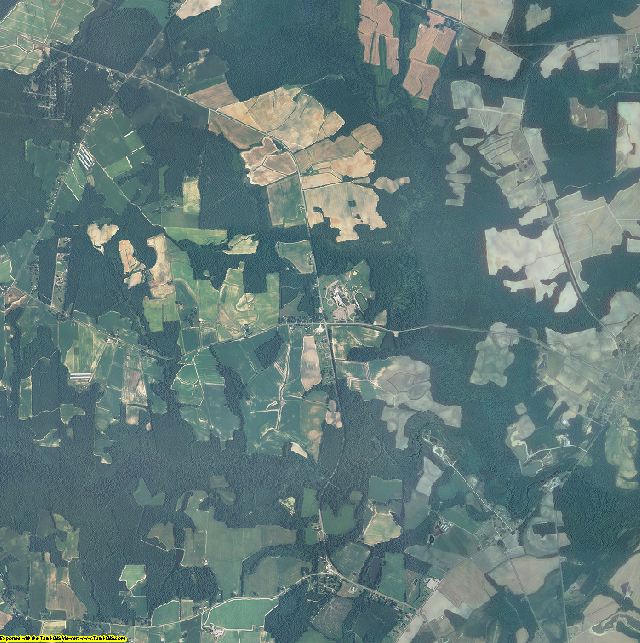 Edgecombe County, North Carolina aerial photography