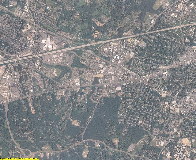 Fairfax County, Virginia aerial photography