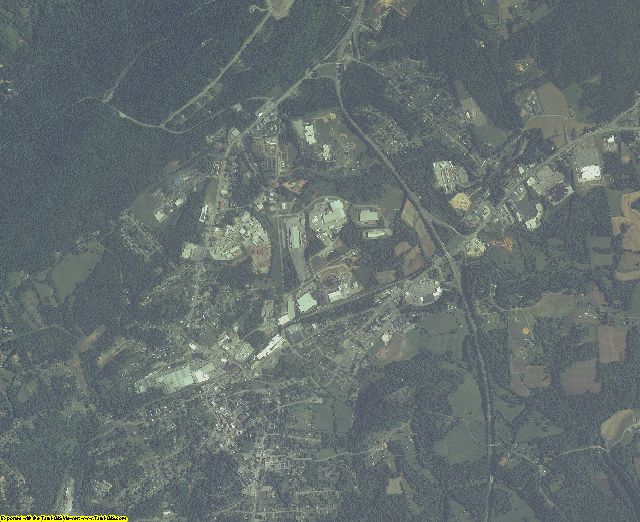 Franklin County, Virginia aerial photography