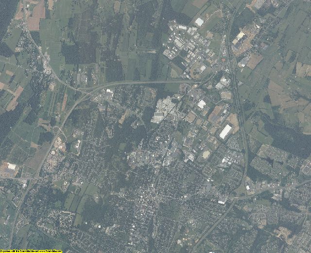 Frederick County, Virginia aerial photography