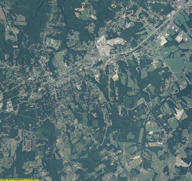 Gaston County, North Carolina aerial photography