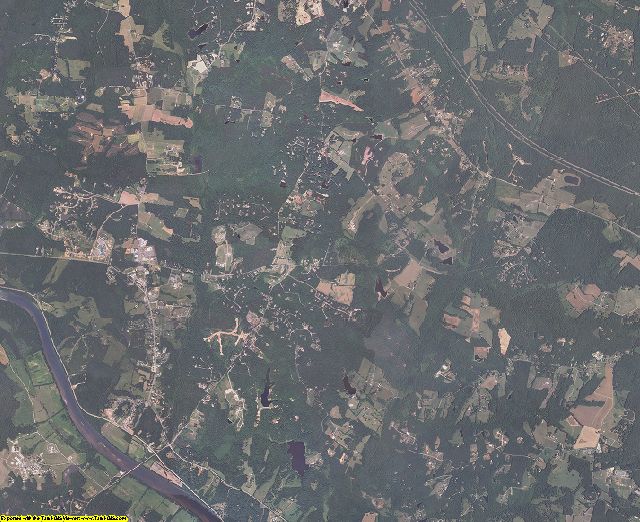 Goochland County, Virginia aerial photography