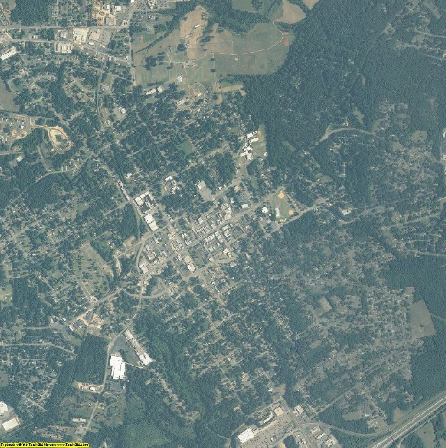 Granville County, North Carolina aerial photography