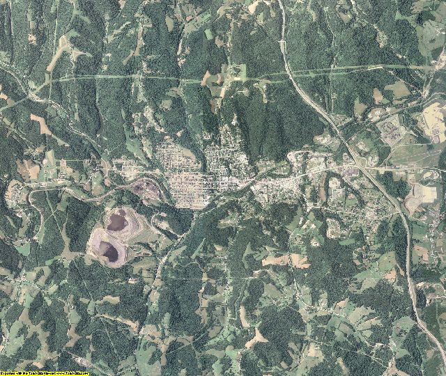 Greene County, Pennsylvania aerial photography