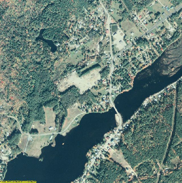 Hamilton County, NY aerial photography detail