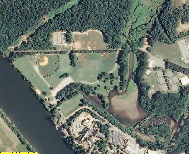 Hamilton County, TN aerial photography detail