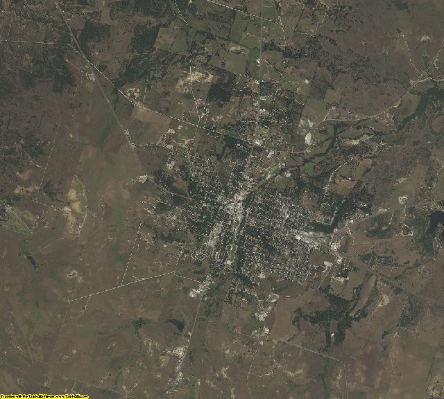 Hamilton County, Texas aerial photography