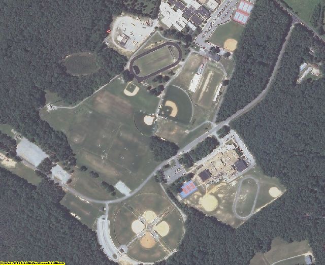 Hanover County, VA aerial photography detail