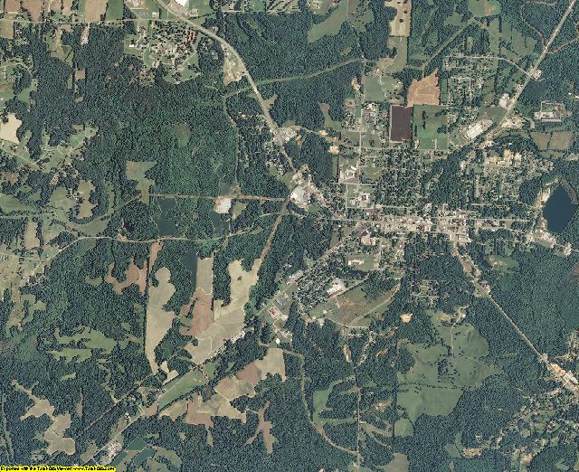 Hardeman County, Tennessee aerial photography