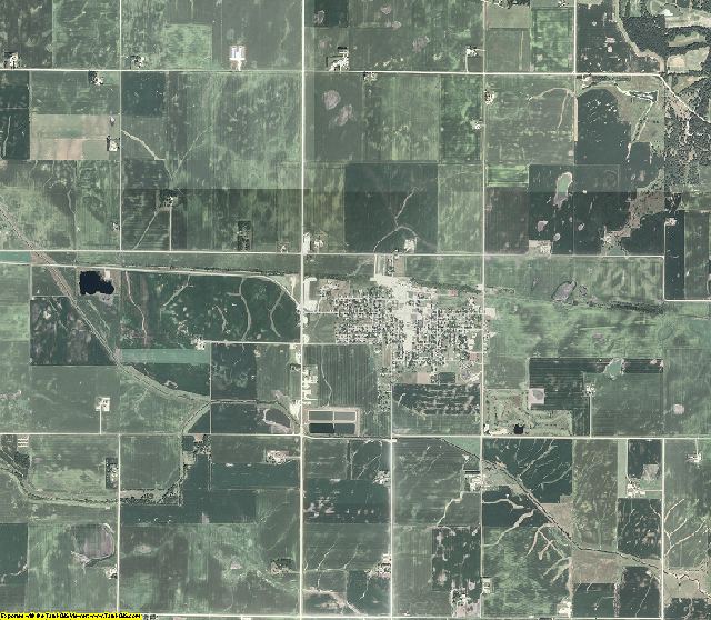 Hardin County, Iowa aerial photography