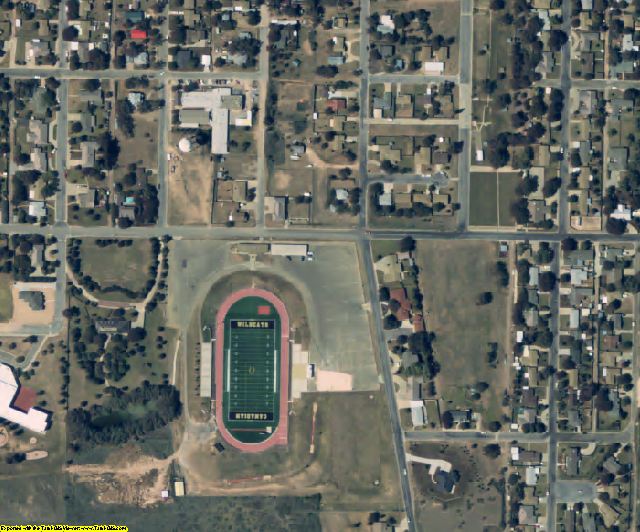 Hemphill County, TX aerial photography detail
