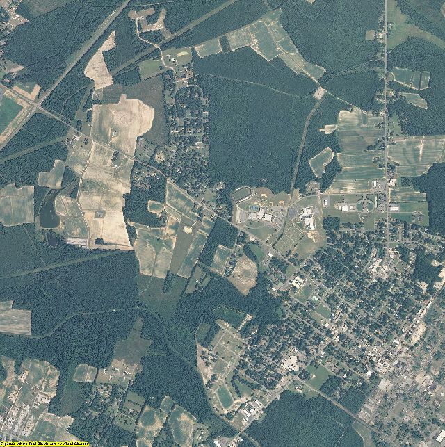 Hertford County, North Carolina aerial photography