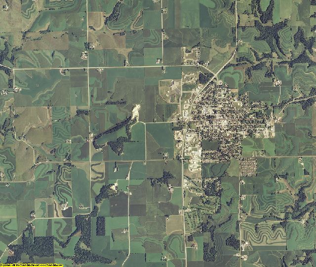 Houston County, Minnesota aerial photography