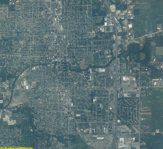 Howard County, Indiana aerial photography
