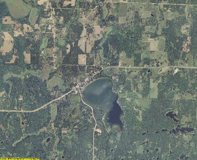 Hubbard County, Minnesota aerial photography