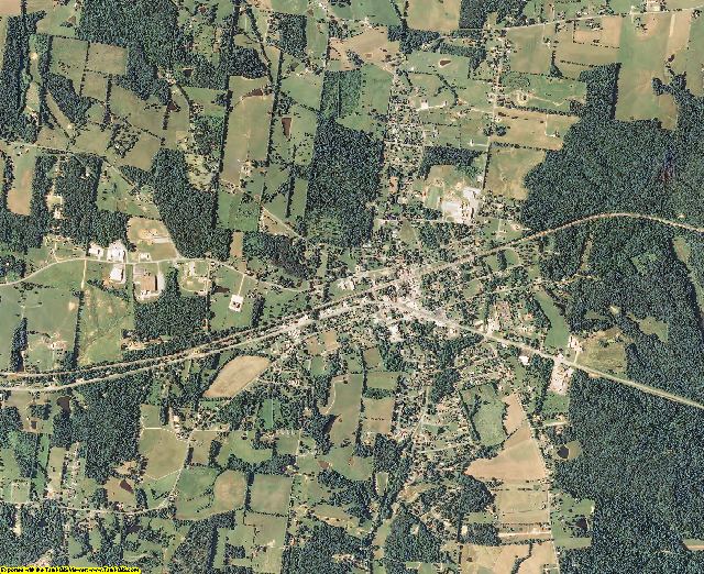 Humphreys County, Tennessee aerial photography