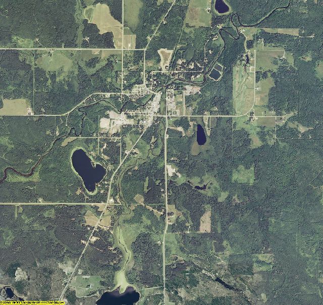 Itasca County, Minnesota aerial photography