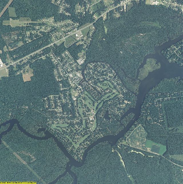 Jones County, North Carolina aerial photography
