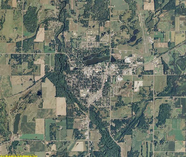 Kanabec County, Minnesota aerial photography