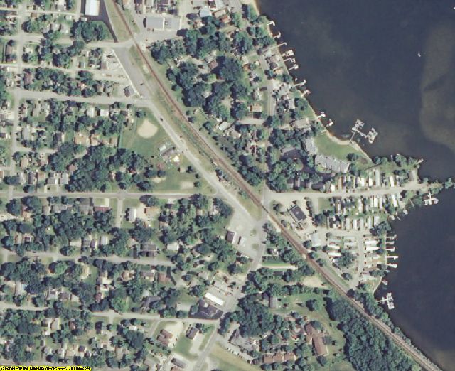 Kenosha County, WI aerial photography detail