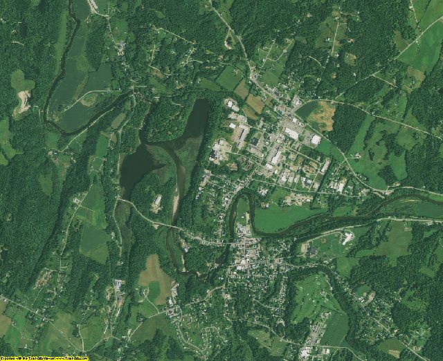 Lamoille County, Vermont aerial photography