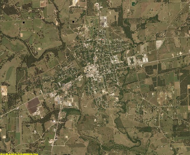 Lavaca County, Texas aerial photography