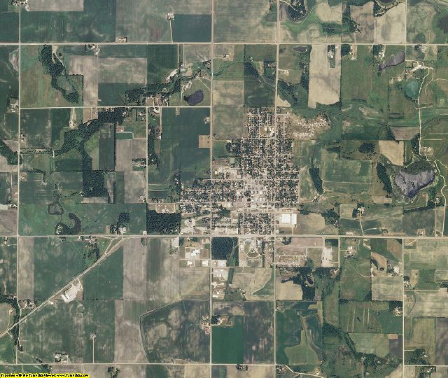 Le Sueur County, Minnesota aerial photography