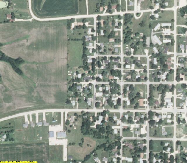 Madison County, IA aerial photography detail