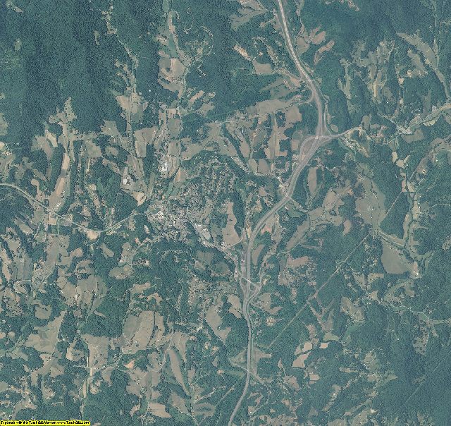 Madison County, North Carolina aerial photography