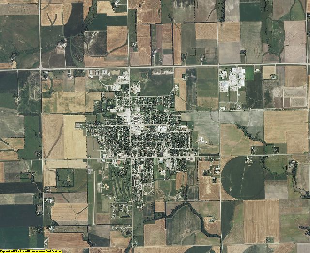 Marion County, Kansas aerial photography