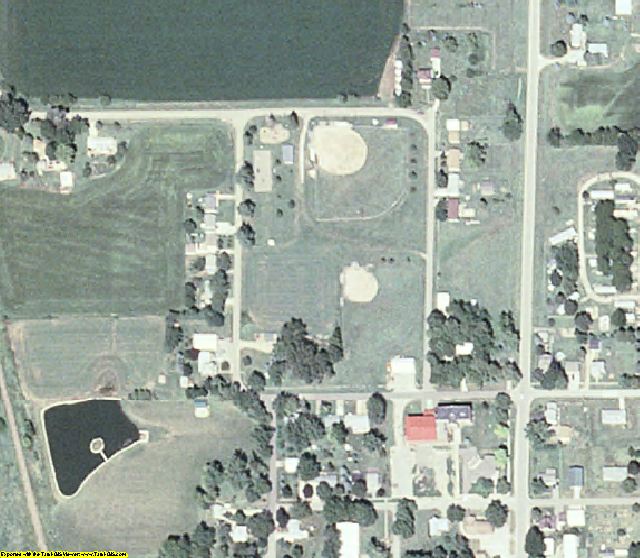 Marshall County, IA aerial photography detail
