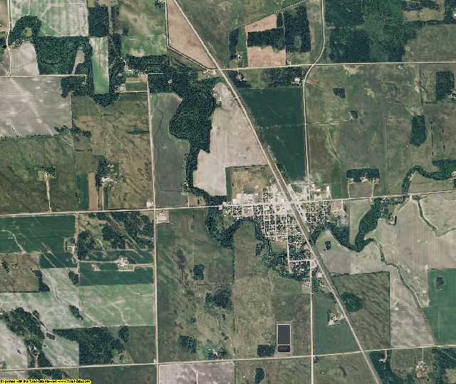 Marshall County, Minnesota aerial photography