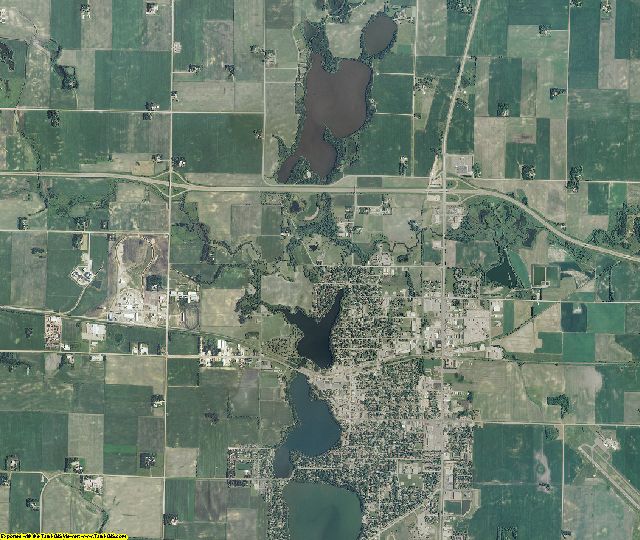 Martin County, Minnesota aerial photography