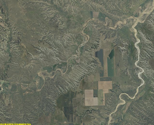Meade County, South Dakota aerial photography