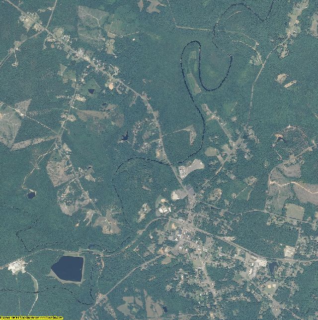Moore County, North Carolina aerial photography