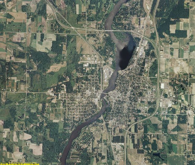 Morrison County, Minnesota aerial photography