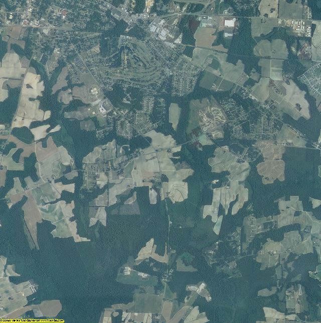 Nash County, North Carolina aerial photography
