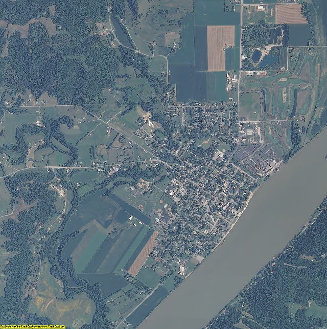 Ohio County, Indiana aerial photography