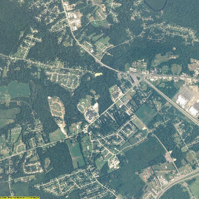 Onslow County, North Carolina aerial photography