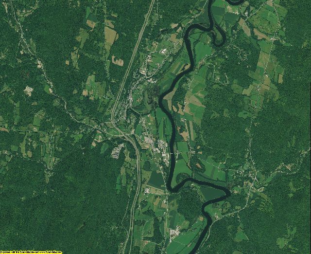 Orange County, Vermont aerial photography
