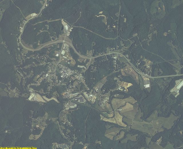 Patrick County, Virginia aerial photography