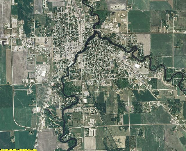 Pennington County, Minnesota aerial photography