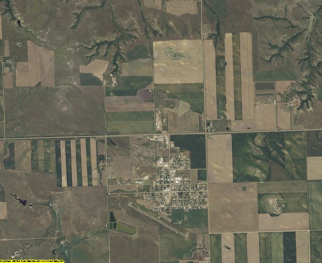 Perkins County, South Dakota aerial photography