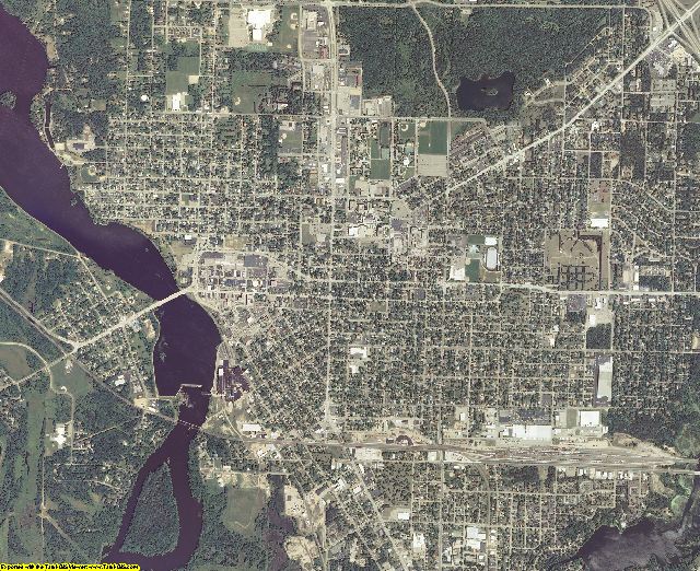 Portage County, Wisconsin aerial photography