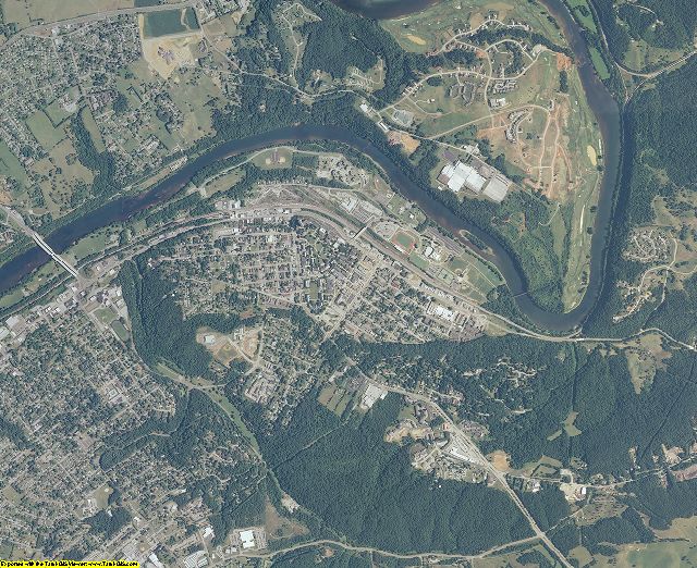 Pulaski County, Virginia aerial photography